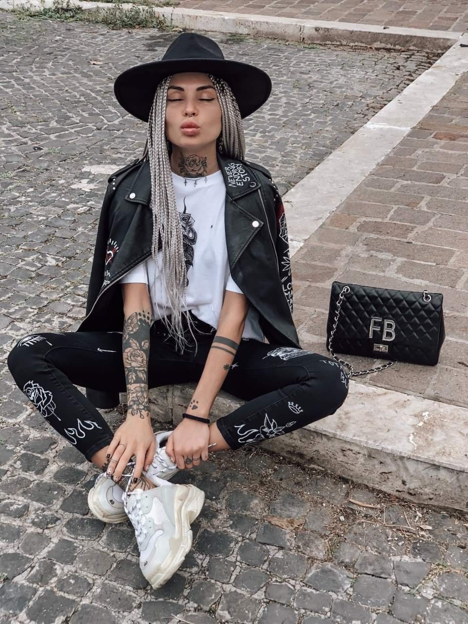 TATTOO DENIM - Youcust