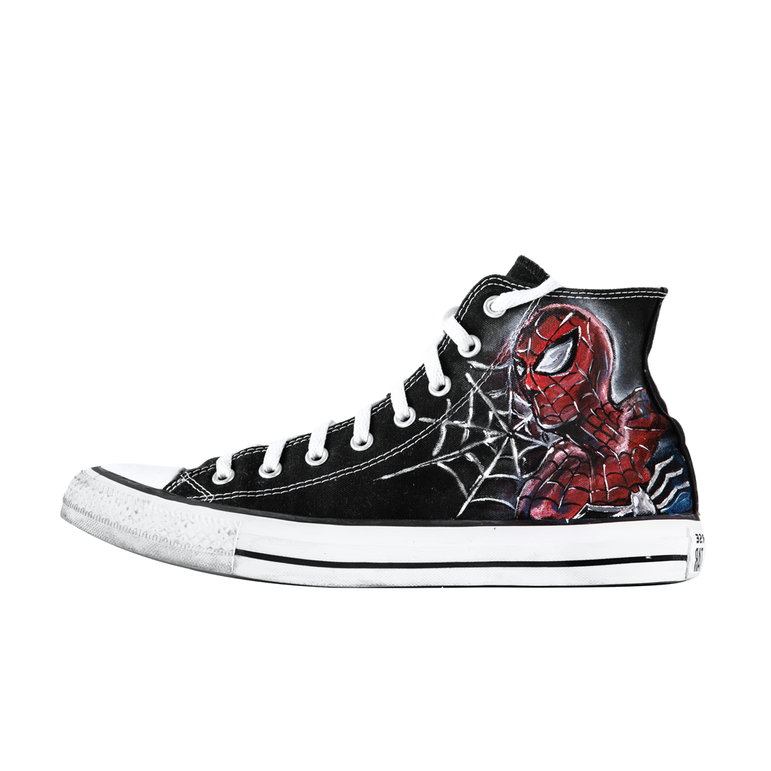 Converse online spiderman shoes