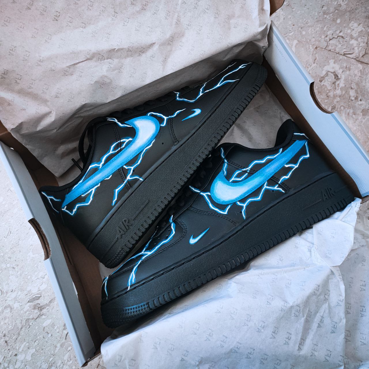 AIR THUNDER BLUE 1 - Youcust